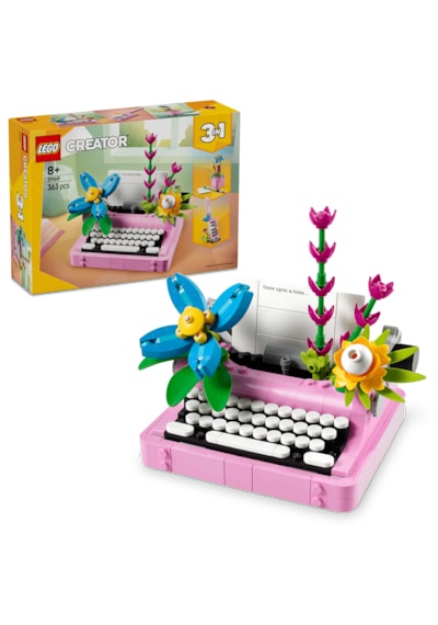LEGO® Creator 3’ü 1 Arada Çiçekli Daktilo 31169 - 8 Yaş ve Üzeri Çocuklar için Keytar veya Saksıya Dönüşebilen Oyuncak Yapım Seti (363P)