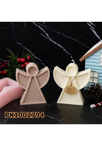 Pk1002794 - Silikon Kalıp Mum Kalıbı - Melek