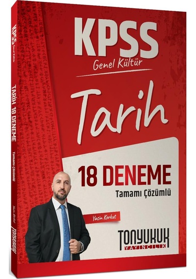 Tonyukuk Yayıncılık Kpss Genel Kültür Tarih Tamamı Çözümlü 18 Deneme