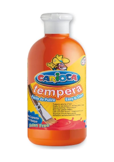 Carioca Tempera Suluboya Süper Yikanabilir Turuncu 500 ML N11.52