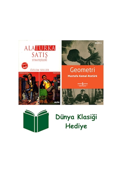 Alaturka Satış Stratejileri + Geometri + Dünya Klasiği Hediye