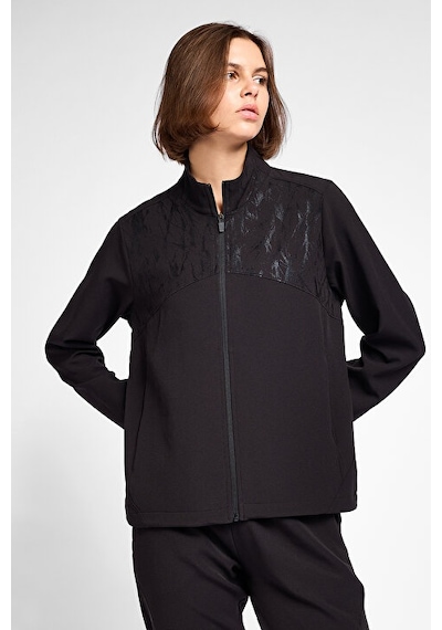 Lescon Kadın Antrenman Fermuarlı Sweatshirt 25b-2062 Siyah