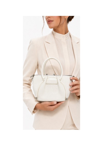 Just Polo Kadın Günlük Veya Özel Kullanıma Uygun Ayarlanabilir Askılı Şık El & Omuz Çantası Tote Bag Beyaz