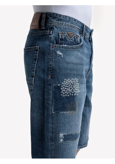 LOFT Straight Fit Erkek Şort Lf2036133 Q1.v1 Denim