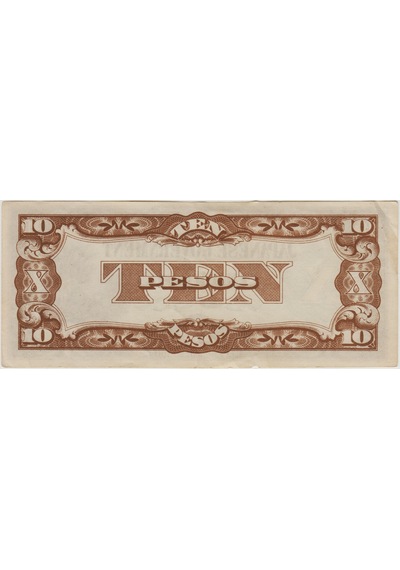 Japonya Iı. Dünya Savaşı İşgal Toprakları-filipinler İçin Basılan 10 Peso 1942 Ççt.