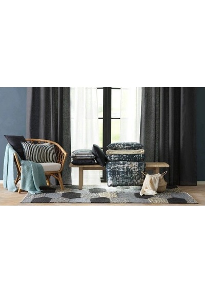 Ikea Kollund El Dokuması Halı 170 X 240 Cm Gri - Koyu Gri