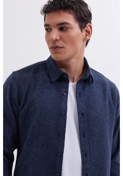 Tudors Erkek Slim Fit Dar Kesim Uzun Kollu Düz Kışlık Oduncu Lacivert Gömlek-41540 Lacivert Tudors Erkek Slim Fit Dar Kesim Uzun Kollu Düz Kışlık Oduncu Lacivert Gömlek-41540 Lacivert