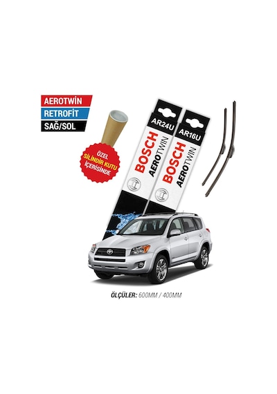 Bosch Aerotwin Toyota RAV4 Silecek Takımı (2005-2013)