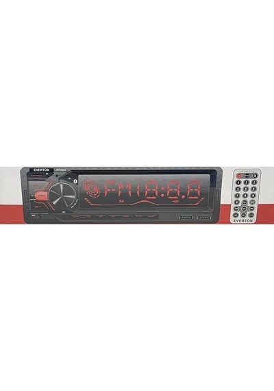 Everton Rt-3023 Çift Usb Usb-Sd-Fm-Aux Bluetooth Oto Teyp 4X60W