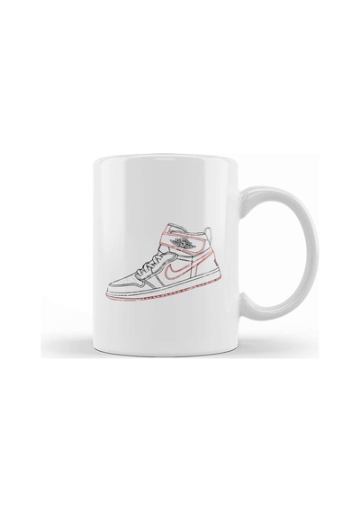 Nike Air Jordan 1 Kupa Bardak Porselen Karışık