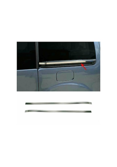 Citroen Berlingo Krom Sürgülü Kapı Çıtası 2008 Üzeri Paslanmaz Çe N11.3037