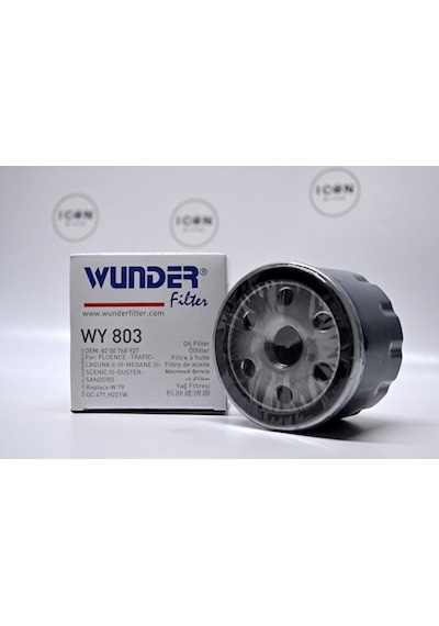 Wunder Icon Group - Renault Euro 4 Yağ Filtresi - WY 803