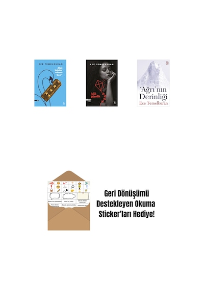 Dilsiz Kuğular Zamanı Devir + İyilik Güzellik + 'ağrı'nın Derinliği + Okuma Sticker'ları