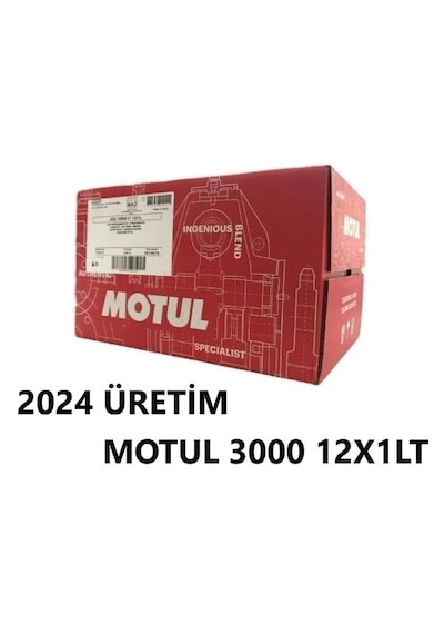 Motul 3000 10W-40 4T Motosiklet Motor Yağı 12x1 L