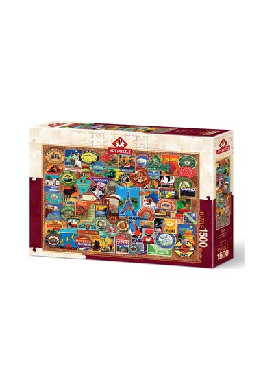 Art Puzzle Dünya Gezgini 1500 Parça Puzzle
