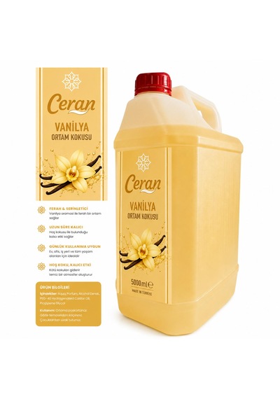 Vanilya Aromalı Ortam Ve Oda Kokusu 5 Litre