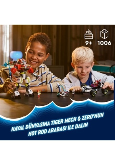 Cooper'ın Kaplan Robotu Ve Hot Rod Arabası İle Eğlence