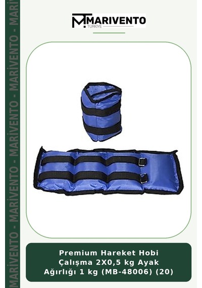 Premium Hareket Hobi Çalışma 2x0,5 Kg Ayak Ağırlığı 1 Kg Mb-48006 20 Belirtilmemiş