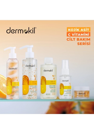 Dermokil Kojik Asit C Vitamini Leke Karşıtı Yüz Spreyi 50 Ml
