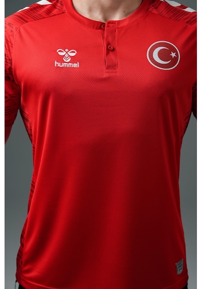 Hummel Milli Takım Line Kamp Tişört Kırmızı
