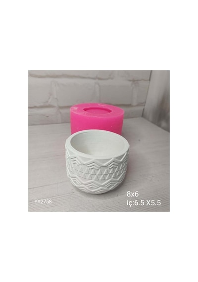 Yy2758 Sukulent Saksı Silikon Kalıp
