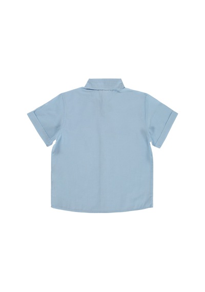 Civil Boys Basic Kısa Kol 10-13 Yaş Gömlek - Mavi