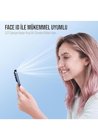 Apple İphone 14 Pro İçin Tasarlanmış Kolay Kurulum Uçtan Kenara Kapsama Tam Koruma Dayanıklı Temperli Cam