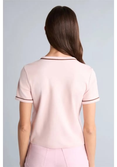 Defacto Regular Fıt Bisiklet Yaka Basıc Düz Kısa Kollu Tişört G8521ax26sppn38 Pembe-pn38
