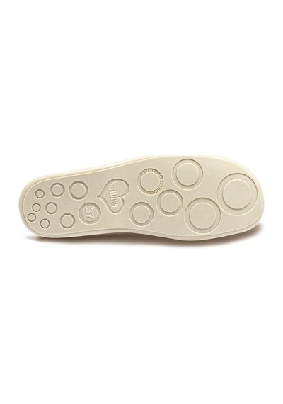 Twigy Twıgy Tw Leopard Beyaz Kadın Ev Terliği 37/41