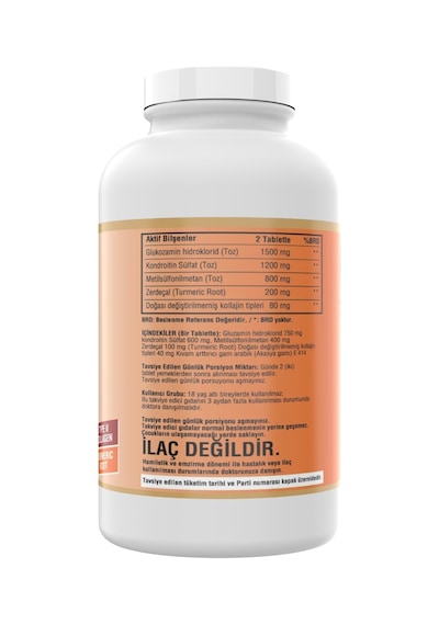 Ncs Glucosamine Chondroitin Msm Kolajen Zerdeçal 300 Tablet