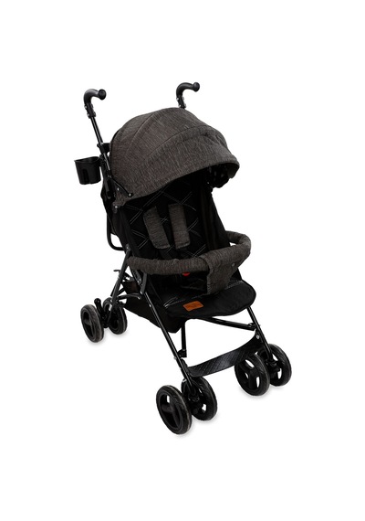 Baby2Go Verona Baston Bebek Arabası Koyu Gri