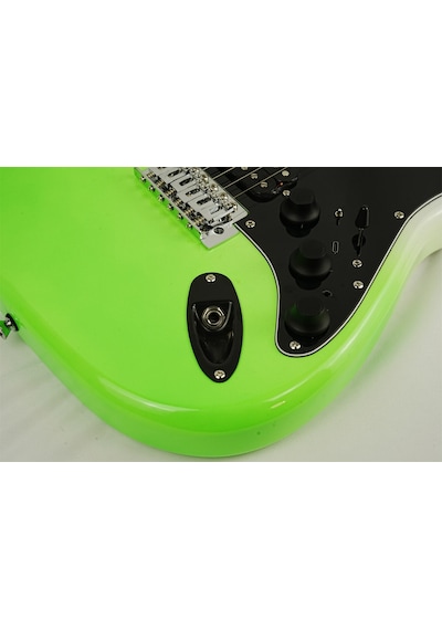 Smıger L-g2 İ6 Wkg Strat Tipi Elektro Gitar Dahili Efektli Whıte Green
