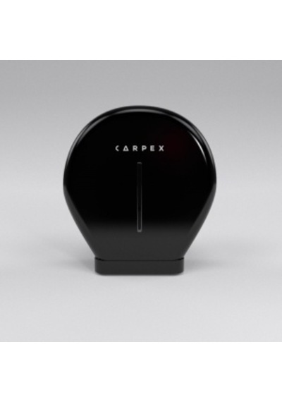 Carpex Mini Jumbo Tuvalet Kağıdı Aparatı Siyah