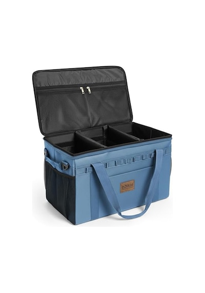 Çok Amaçlı Termal Araç Bagaj Organizer Çantası, 45 Lt Mavi