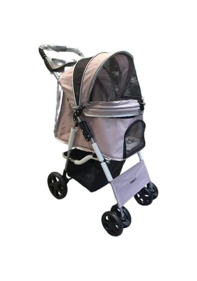 Tommy Evcil Hayvan Arabası 78x46x99,5 Cm Pembe Max 15 Kg