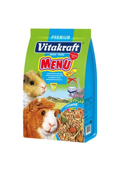 Vıtakraft - 601 - Menu Guınea Pıg Yemı 1000 Gr X - Edntrend - 1 Adet