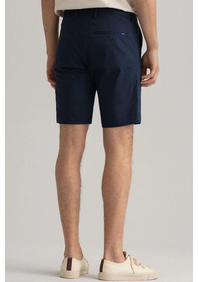 Gant Men's Slim Fit Woven Bermuda Navy Shorts Erkek Dokuma Bermuda Şort Lacivert