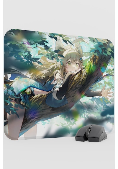 Kirara Genshin Impact Anime Oyuncu V1 - 48x40 Xl Gaming Mouse Pad Fare Altlığı