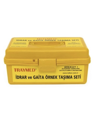 Traymed 16 Adet Gaita Örnek Taşıma Seti- Sarı
