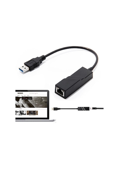 Wozlo Usb 3.0 Gigabit Ethernet Kartı Adaptör 1000 Mbps Realtek Chipset