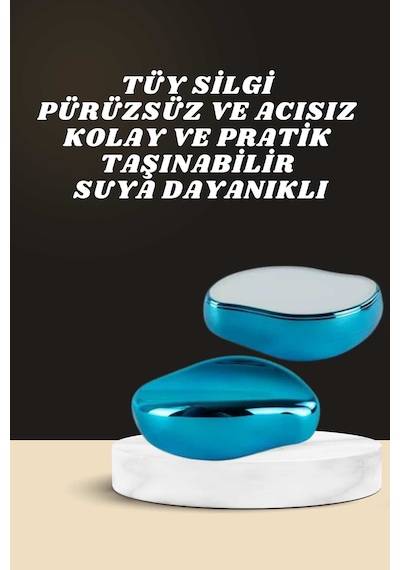Crystal - 292 - Eraser Epilasyon Aleti Ve Titreşimli Yüz Temizleme - Glblseme - Masaj Aleti