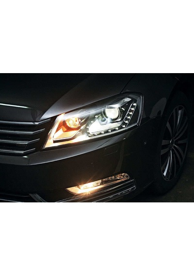 Autogp Vw Passat B7 Ön Far Lambası Ledli Highline Model 2011 / 2014
