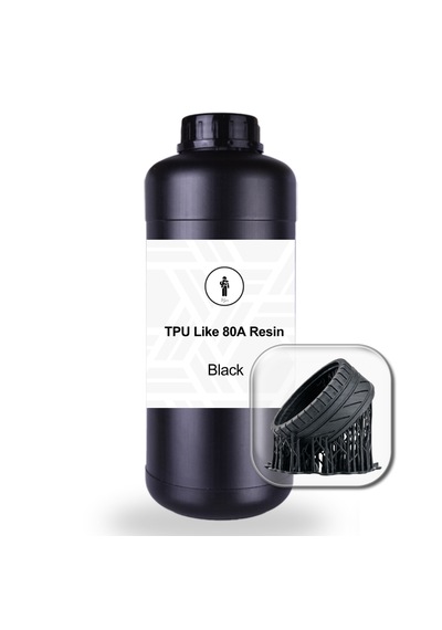 Tpu Like Reçine 80a - 1 Kg / Siyah