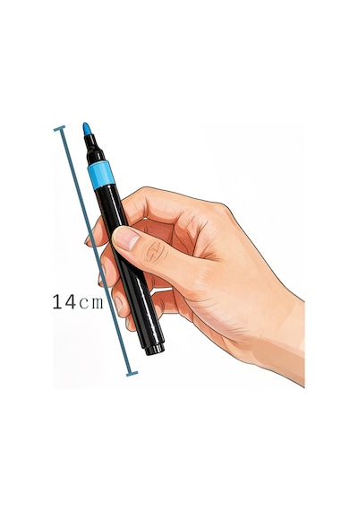 48li Akrilik Marker Kalem Seti - Capybara Desenli