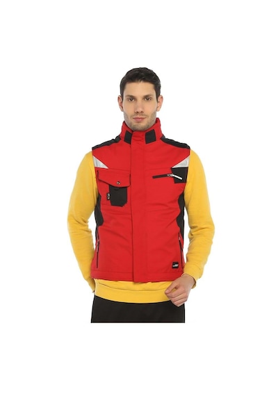 James Nicholes Erkek Softshell Yelek Kırmızı