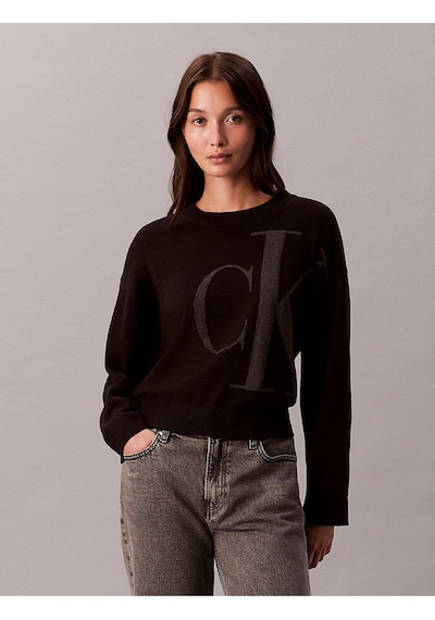 Calvin Klein Long Sleeve Smooth Cotton Ck Jac-12557 Siyah