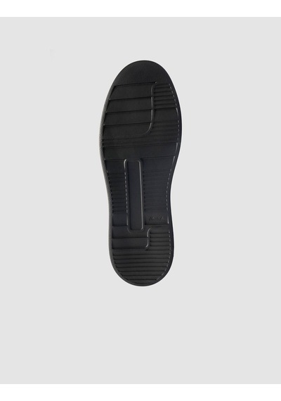 Cabani Erkek Triko Detaylı Günlük Gri Sneaker Ayakkabı Gri
