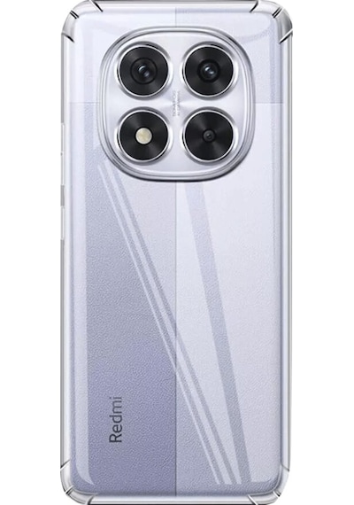 Xiaomi Redmi Note 14 Pro 5g Kılıf Şeffaf Silikon Hibrit Case Kapak Şeffaf