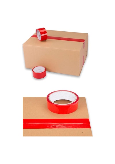 Siyah Koli Bantı 100 Metre 6 Adet 45mm X 100 Metre Renkli Koli Bandı Extra Güçlü Formül Akrilik Koli Bandı 6