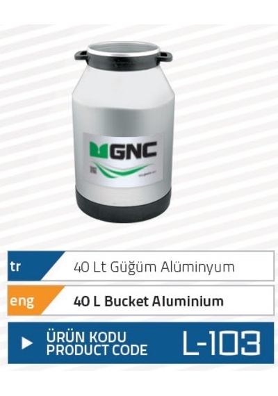 Gnc 40 Lt Güğüm (Alüminyum)